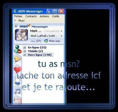 lache ton msn